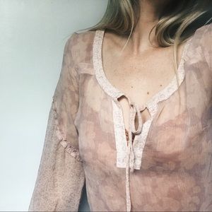 Flowy Sheer Top